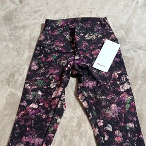 Floral women Lululemon Leggings